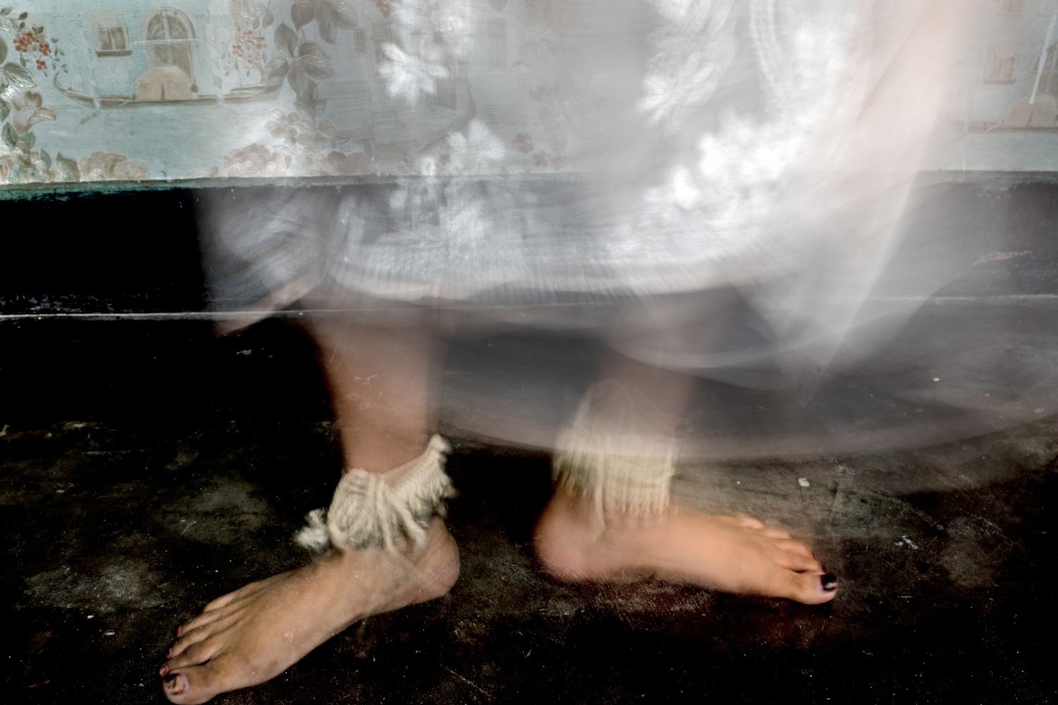 My feet to dance and convey a story