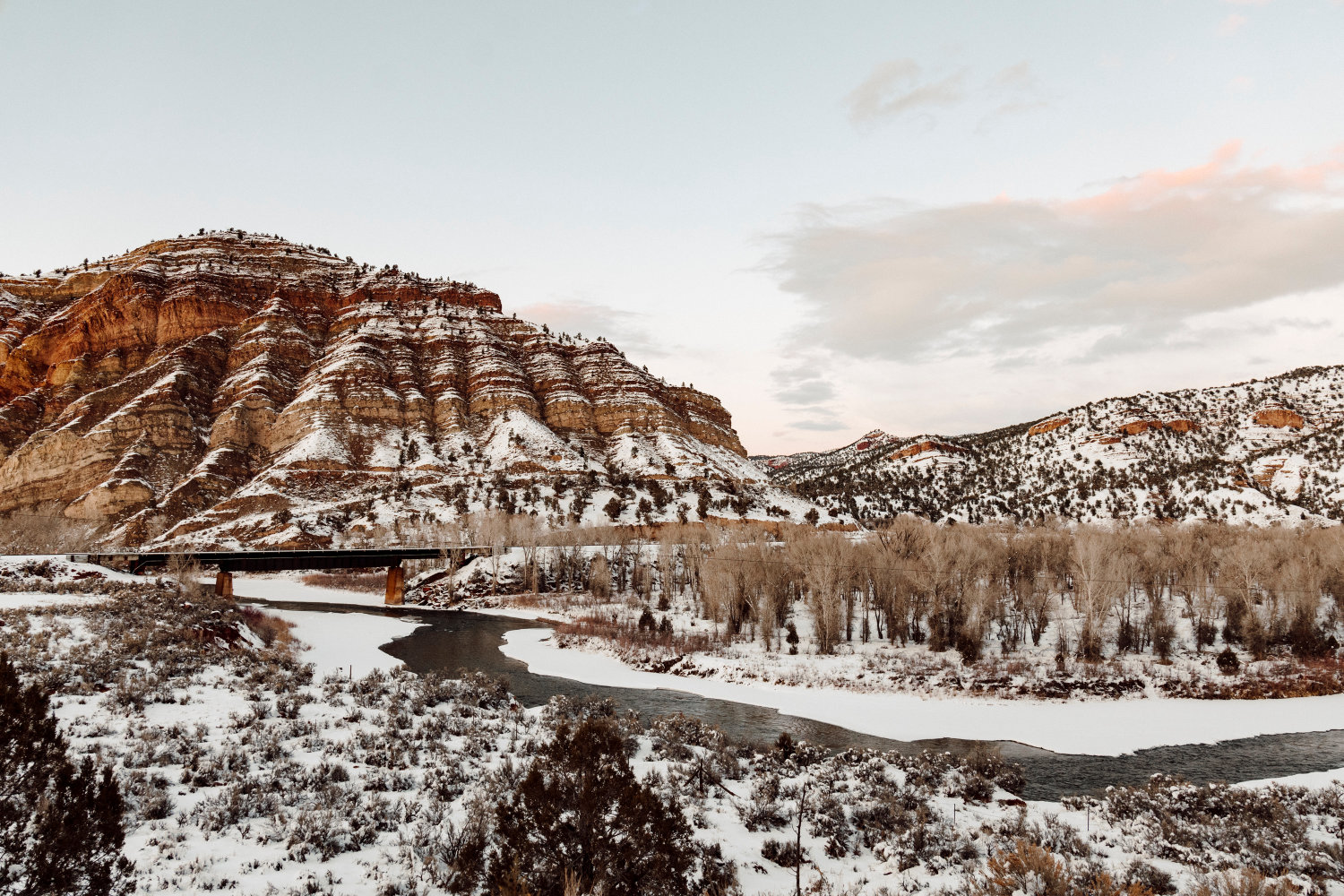 The dying River