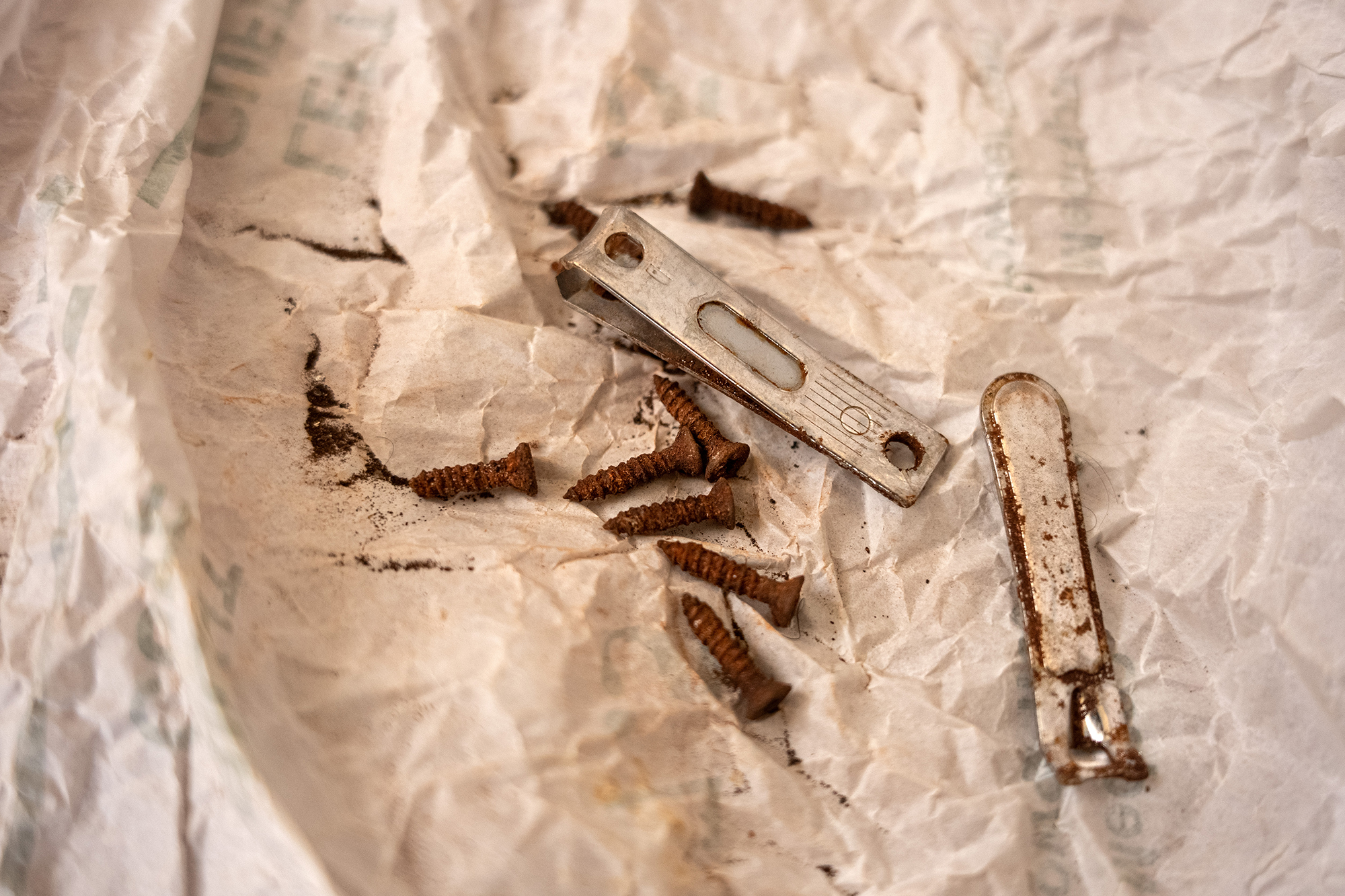 6 - Nail clippers and nails removed from the wombs of two survivors of sexual violence in .jpg