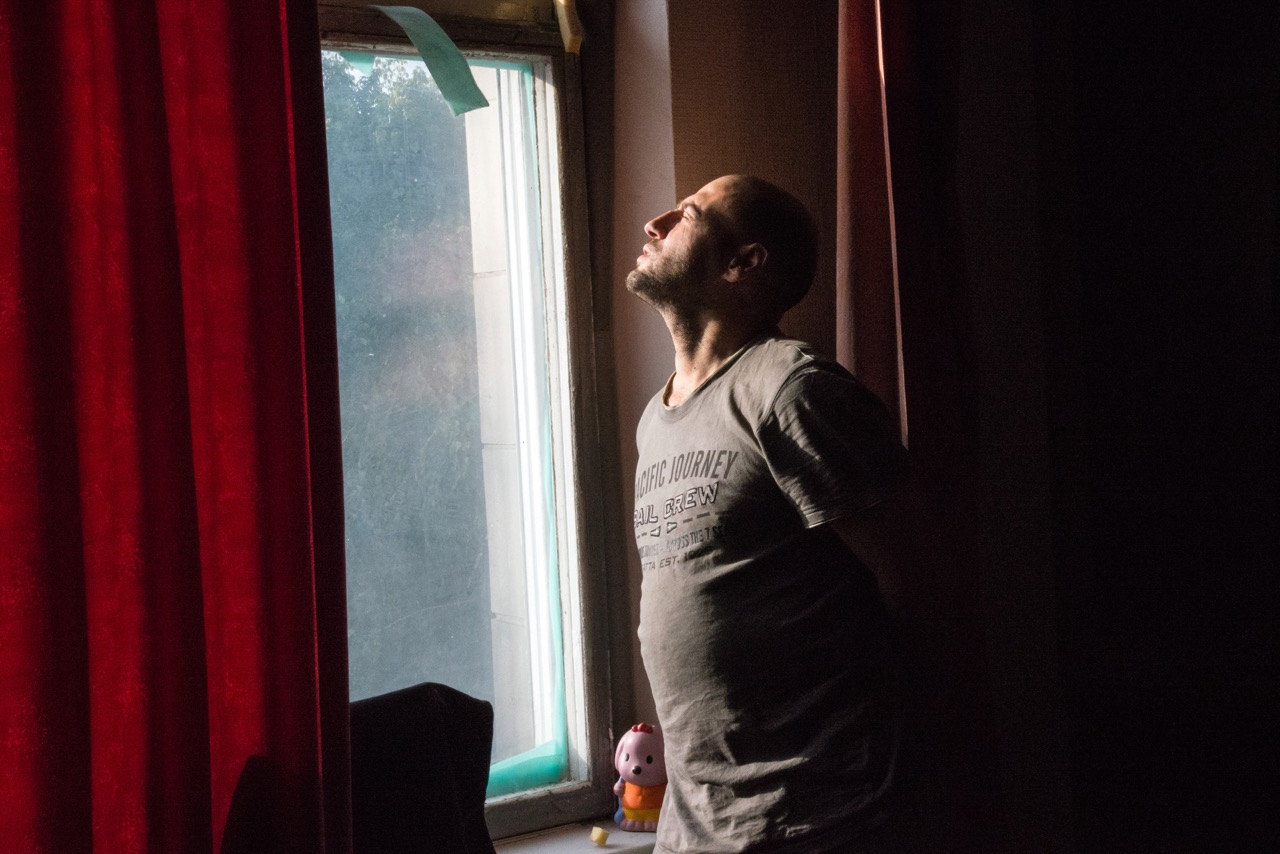 Groß (3 - Dmytro Kluger poses for a portrait in his Kyiv home on August 5- 2019. Dmytro is